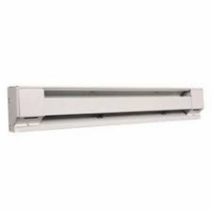 White 4 ft. Baseboard Heater