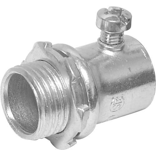 Emt Connector Set Screw Type 1 in. Steel