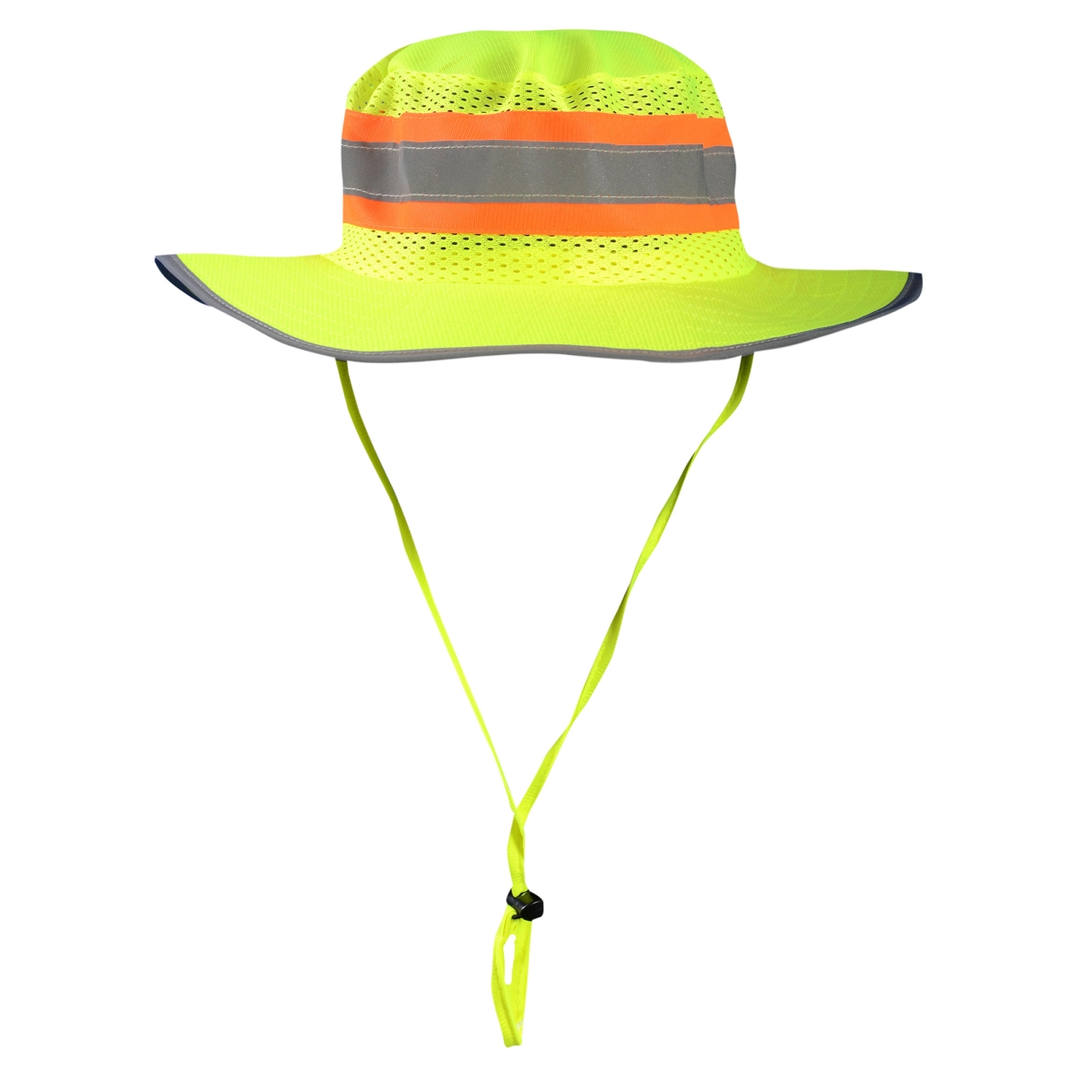 LUX-RNG-ST-YXL Two-Tone Solid Top Ranger Hat, Yellow - Extra Large