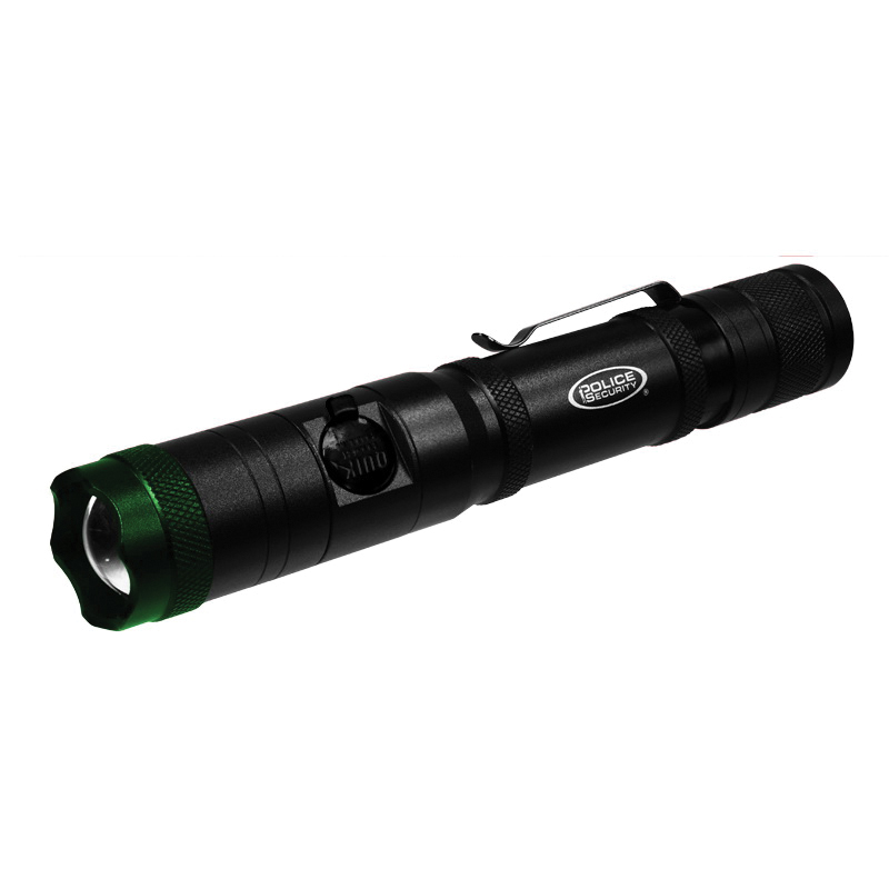 98295 800 Lumen Dover LED Rechargeable Focusing Flashlight, Black