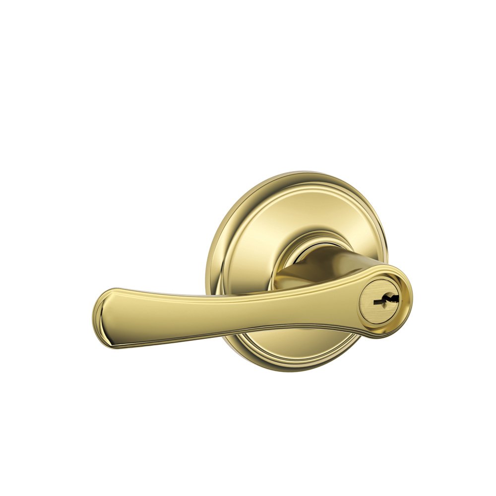Entrance Door Knob Bright Brass Box Pack