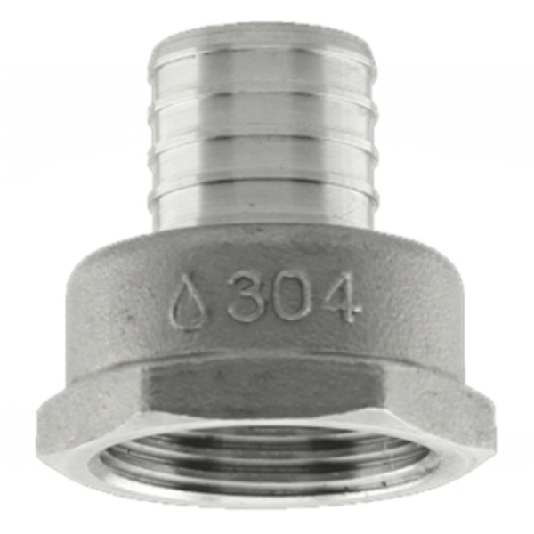 05 x 0.75 in. 304SS Pex Female Pipe Thread Adapter