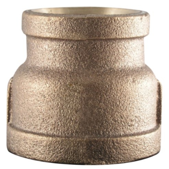 0.5 x 0.375 in. Coupling Low Lead, Brass