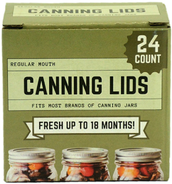 Regular Canning Lid, Pack of 24
