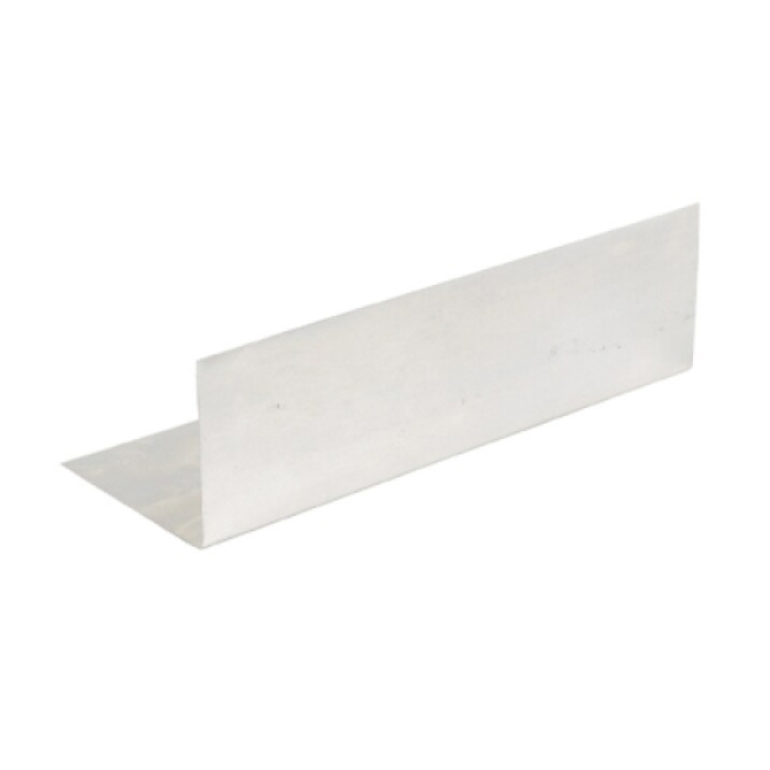 Step Flashing, 7 in L, 3 in W, Standard Profile, Aluminum
