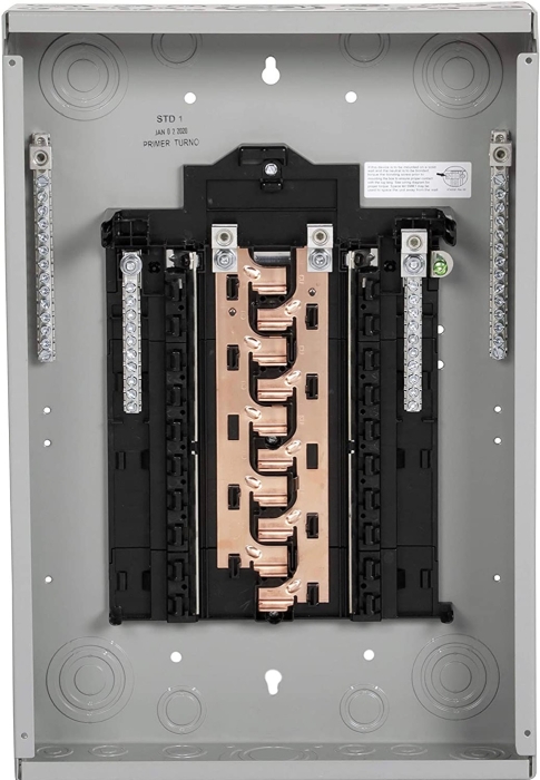 125A 20 Space 20 Circuit Plug-On Neutral Load Center