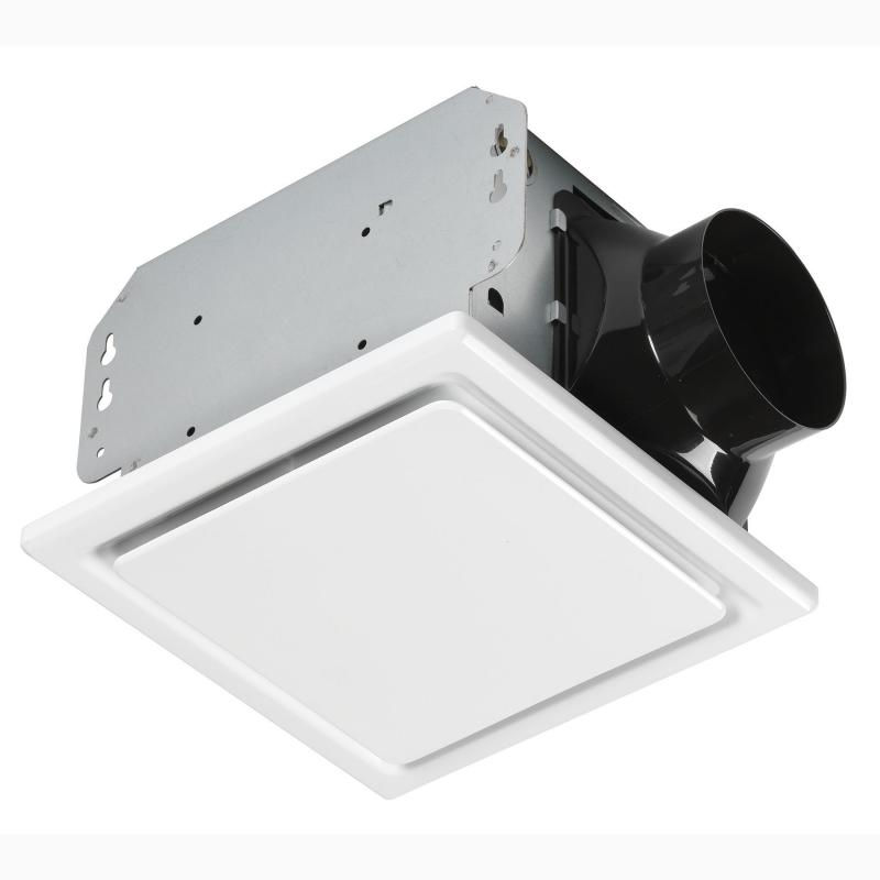 80CFM 1.5 Sones Easy Install Ceiling Mount Bathroom Exhaust Fan