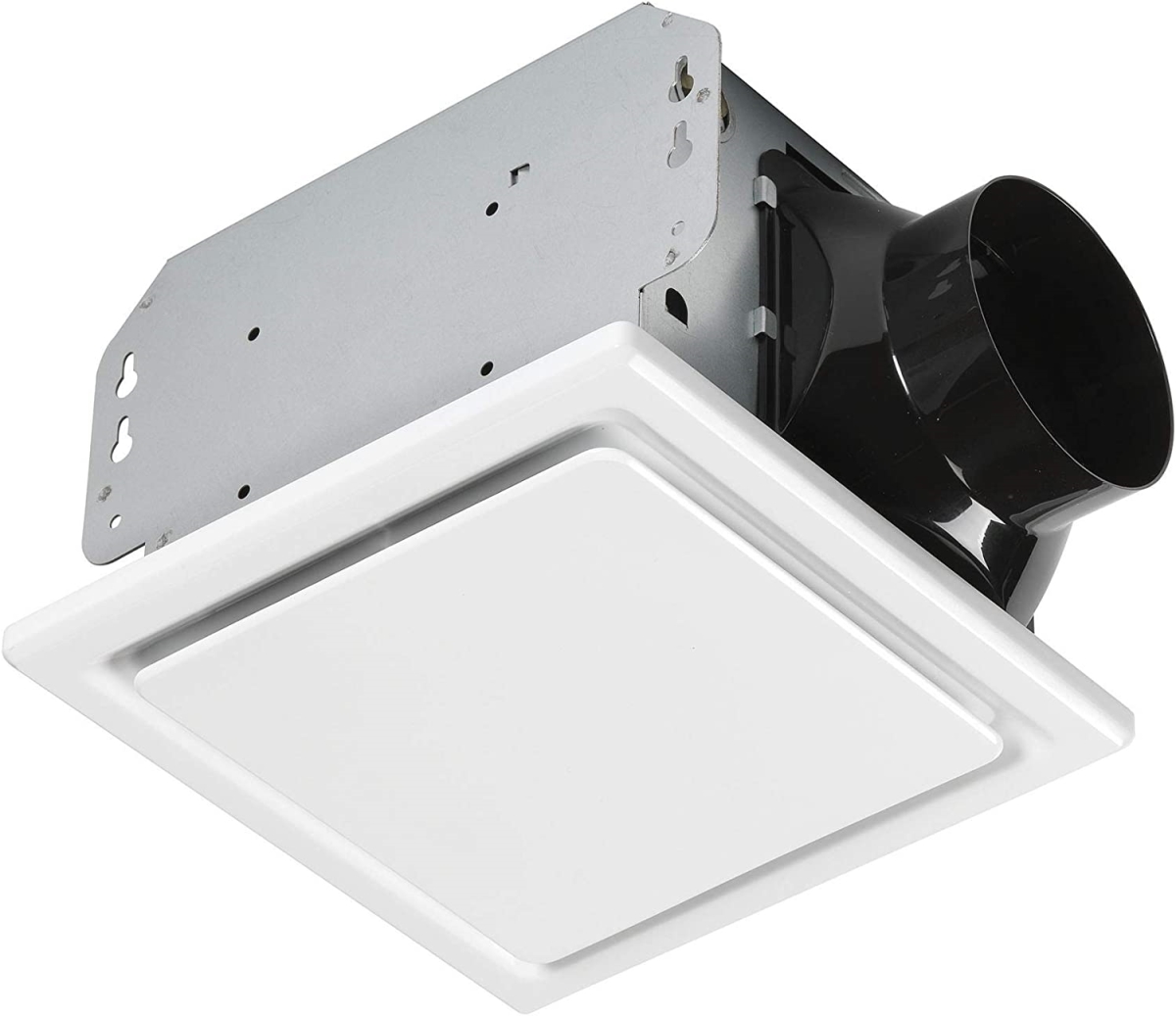 1.5 Sones 50 CFM Bathroom Fan Ceiling Mount Exhaust Ventilation, White