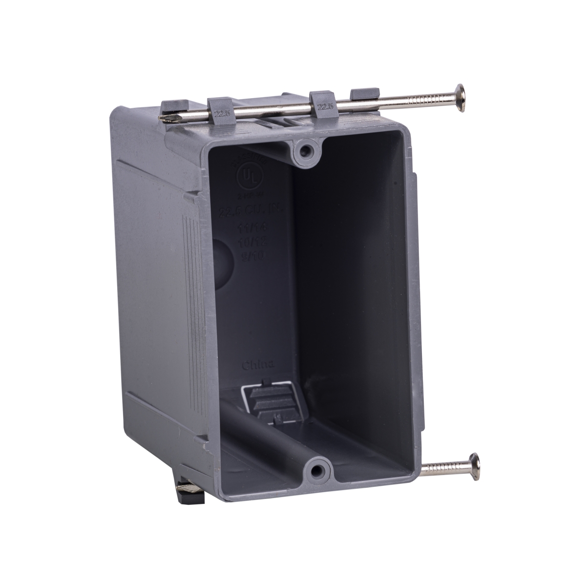 Picture of Gardner Bender BOX-NS22N 22 cu. in. 1-Gang New Work Standard Switch or Outlet Wall Electrical Box