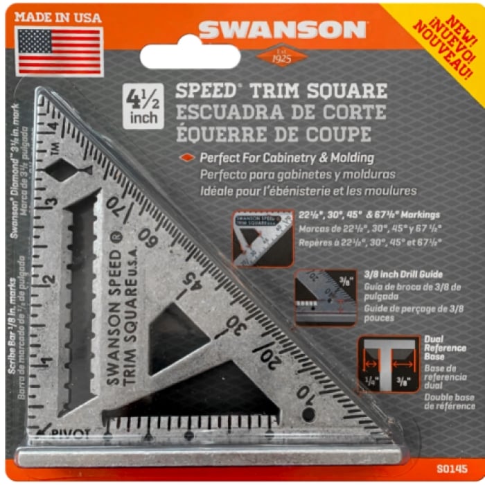 4.5 in. Square Speed Trim