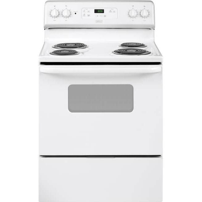 Picture of Climatic Home XBS360DMWW 30 in. Crosley Freestanding Electric Range with Sensi-Temp Technology&#44; White