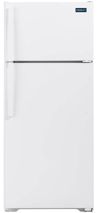 XRS18GGAWW 67 in. 17.5 cu. ft. Crosley Top Mount Freezer Refrigerator, White -  Climatic Home