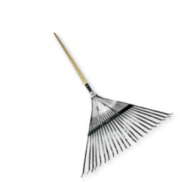 041122G 30 in. Poly Leaf Rake with Handle