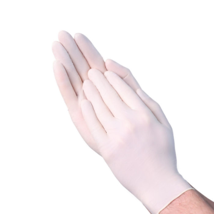 Picture of Vanguard International Sourcin A33A13 5 mil Latex Powder Free Glove, Cream - Large