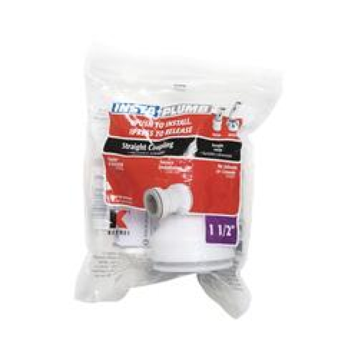 1.25 in. Straight Coupling Insta-Plumb