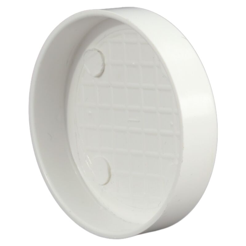 1.5 in. Outside Diameter PVC Test Cap, White