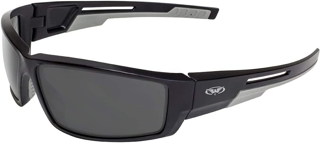 Sly 88 Matte Black Frame & Smoke Lenses Safety Glass
