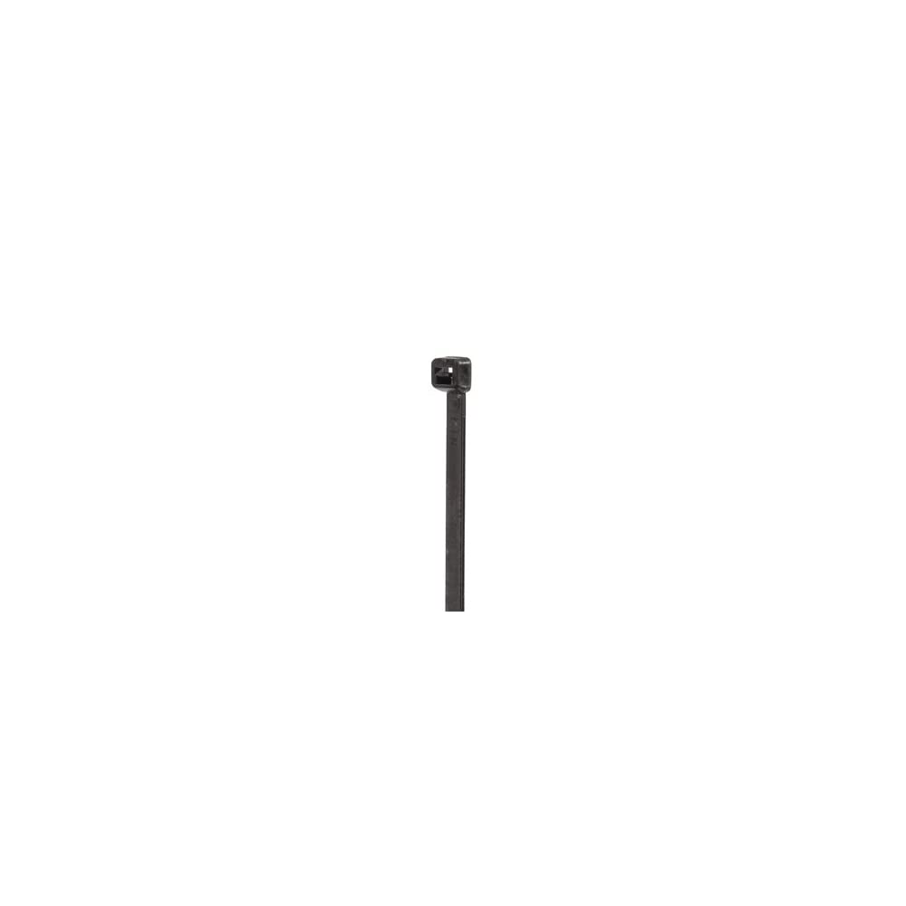 11 in. Cable Ties UV, Black - Pack of 100