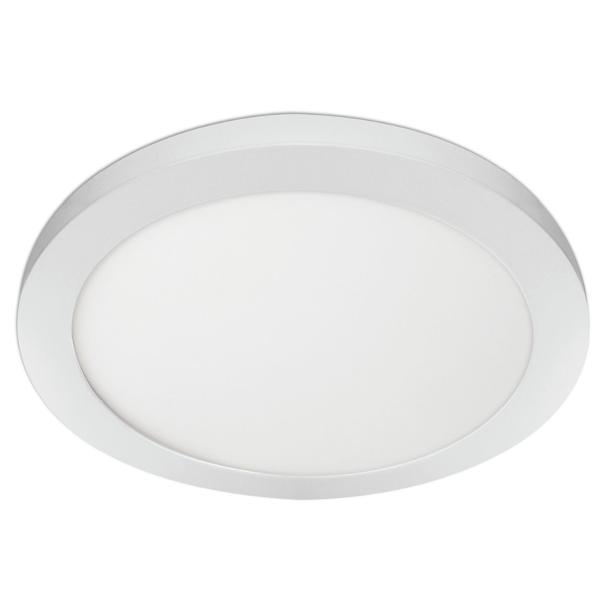 74212-6WY 15 in. Round 41K Edge LED Light, White