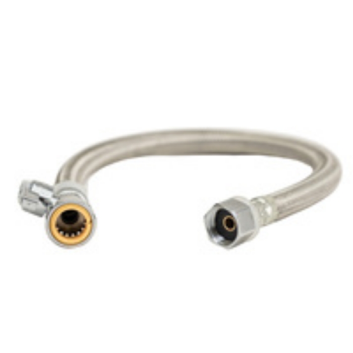 18 x 0.5 x 0.5 in. Fip PF STR Valve Hose