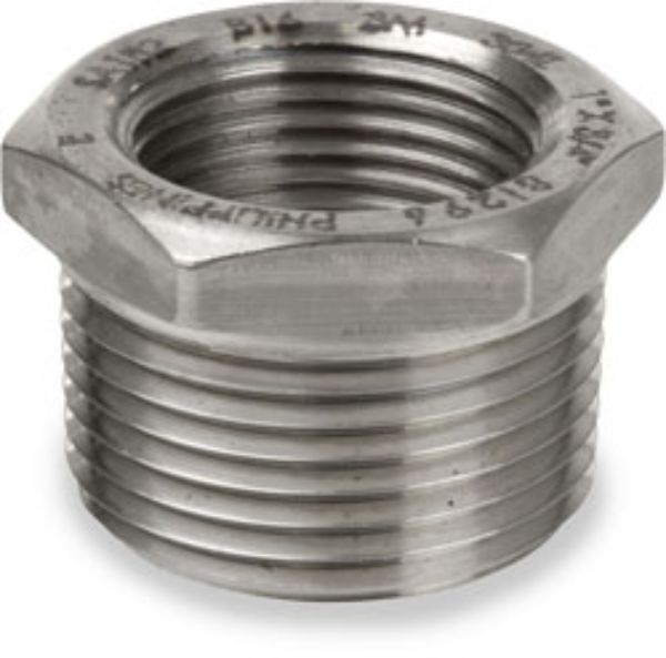 Anderson Metals 62512BAG 0.5 in. Stainless Steel Hex Bush