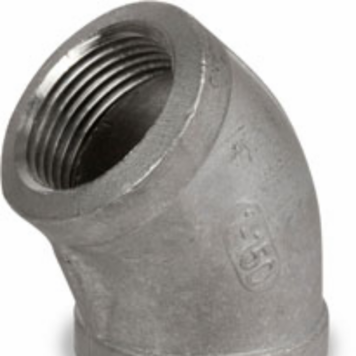 0.25 in. 45 deg 304 Stainless Steel Elbow