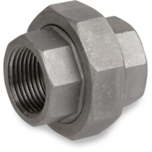 0.5 in. Ground Joint 304 Stainless Steel 150 lbs Union