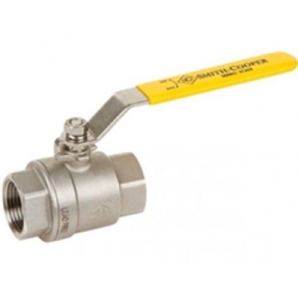 0.75 in. 304 Stainless Steel Ball Valve, 2 Piece