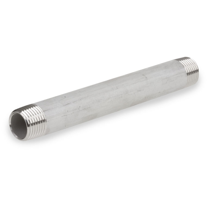 2 x 3.5 in. Stainless Steel Pipe Fitting Nipple Joint
