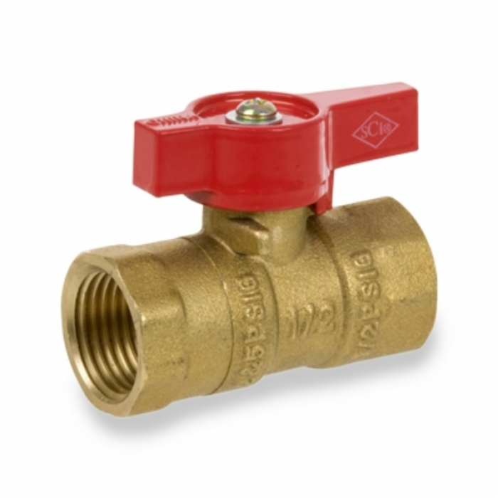 0.375 in. Lever Handle L Gas Ball Valve