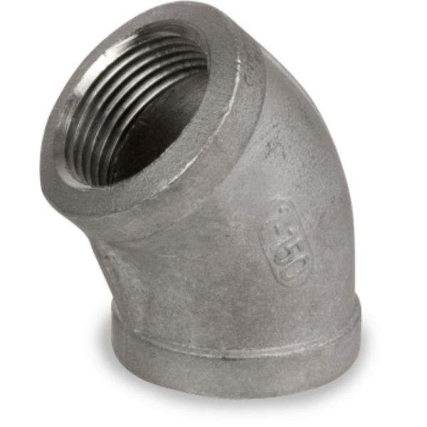 0.5 in. 45 Deg Stainless Steel 304 Elbow