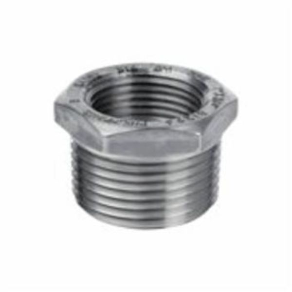 0.75 x 0.25 in. Stainless Steel Hexagon Bushing