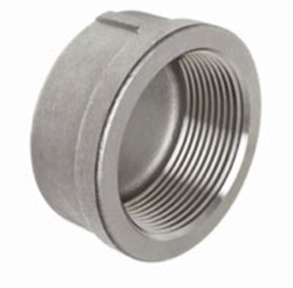 0.375 in. Stainless Steel Pipe Fitting Cap