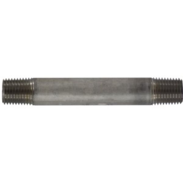 0.25 x 6 in. Schedule 40 Stainless Steel 304 Pipe Nipple