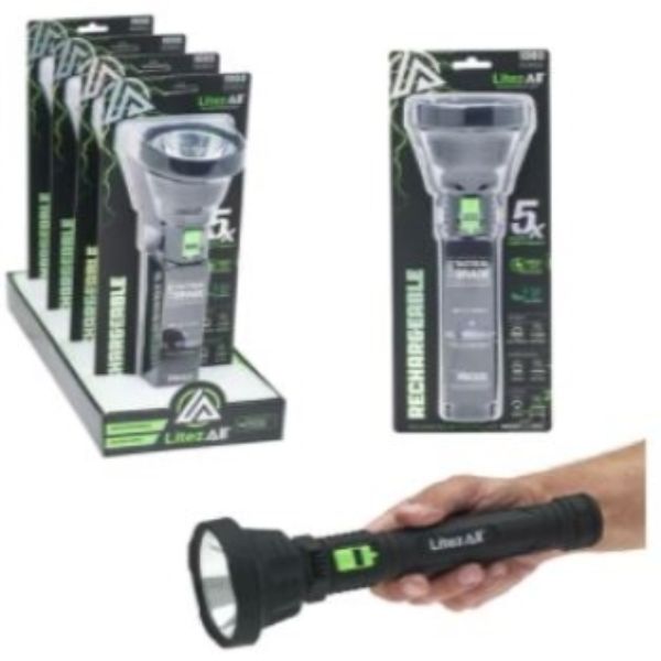 LIG5054 7 oz 1000 Max Lumens Light-Emitting Diode Flashlight