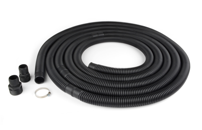 Sump Discharge Kit - Black - 1.5 x 24 in. - Durable Design