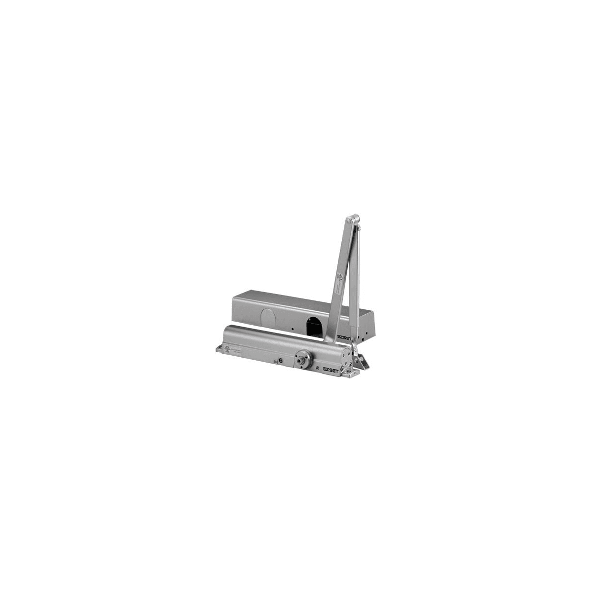 Picture of The Delaney 606740 6000 Series Medium - Heavy Duty Commercial Door Closer with Delay Action Aluminium Full Cover