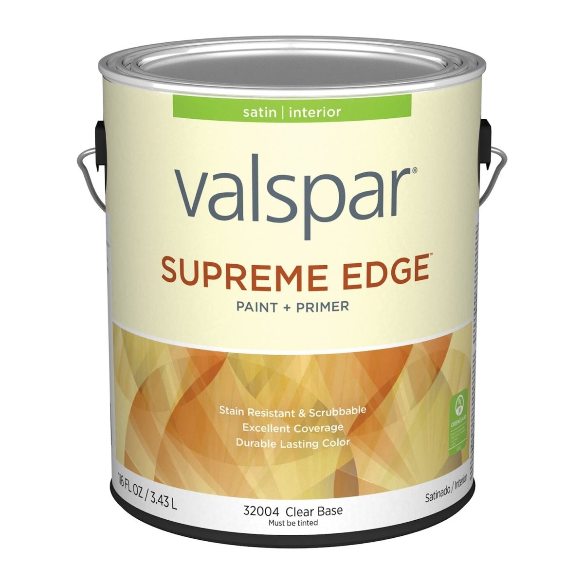 028.0032004.007 1 gal Supreme Acrylic Latex All Purpose Paint, Clear - Pack of 4 -  Valspar