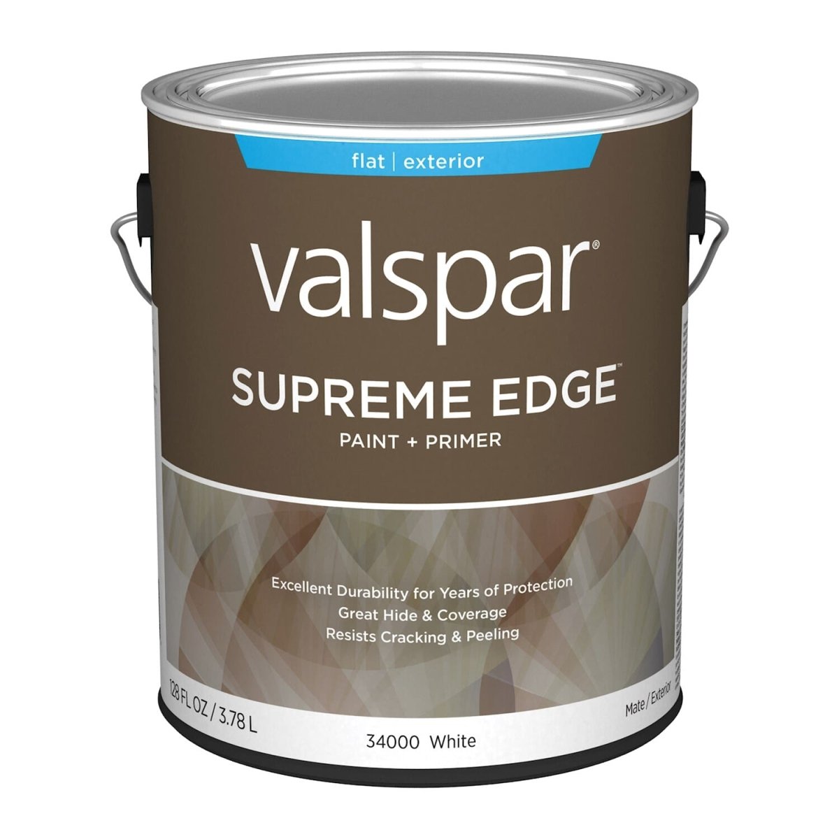 028.0034000.007 1 gal Supreme Acrylic Latex House & Trim Paint, White -  Valspar