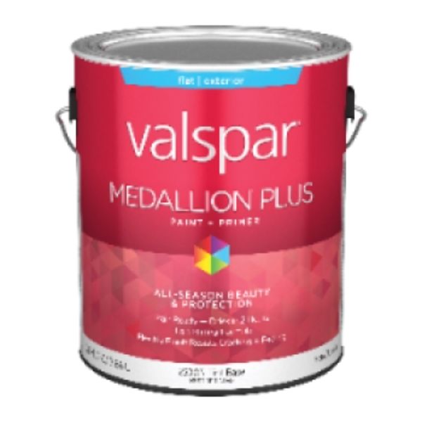 Exterior Flat Paint & Primer, Tint Base