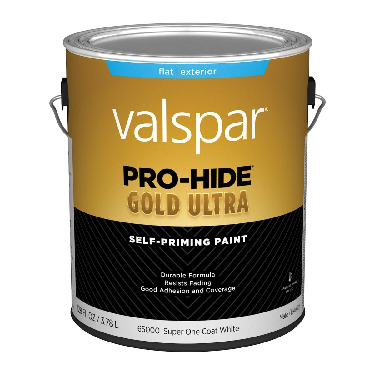 028.0065000.007 1 gal Acrylic Latex House & Trim Paint, White - Pack of 4 -  Valspar