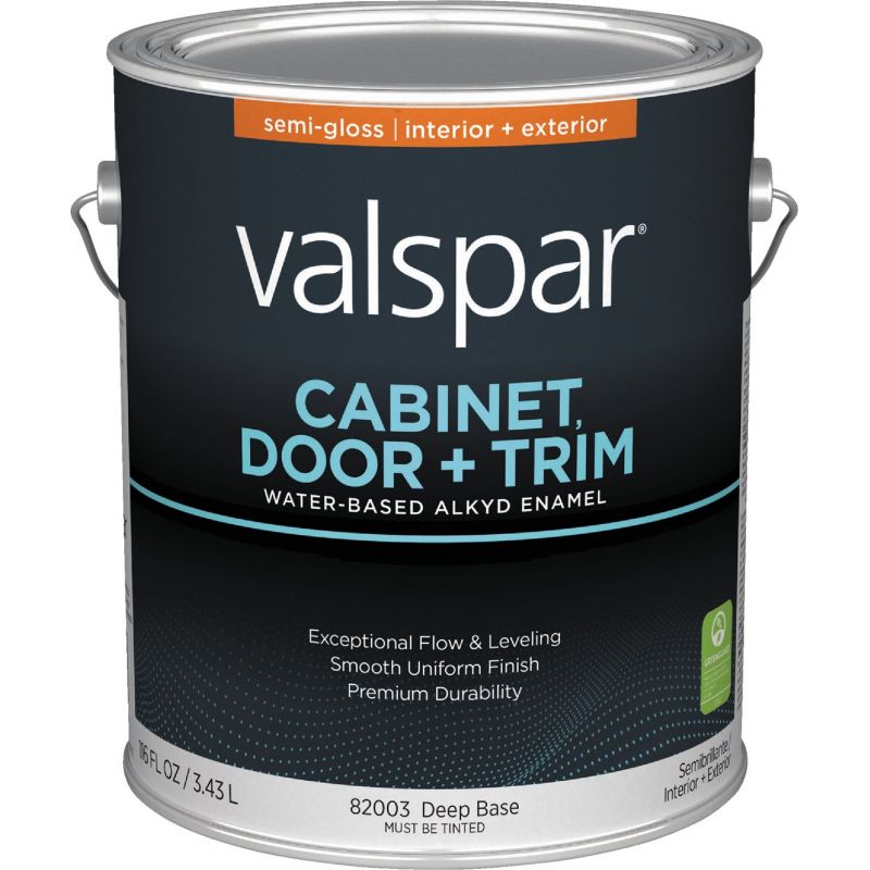 1 gal Cabinet Door & Trim Semi Gloss Enamel - Deep Base - Pack of 4