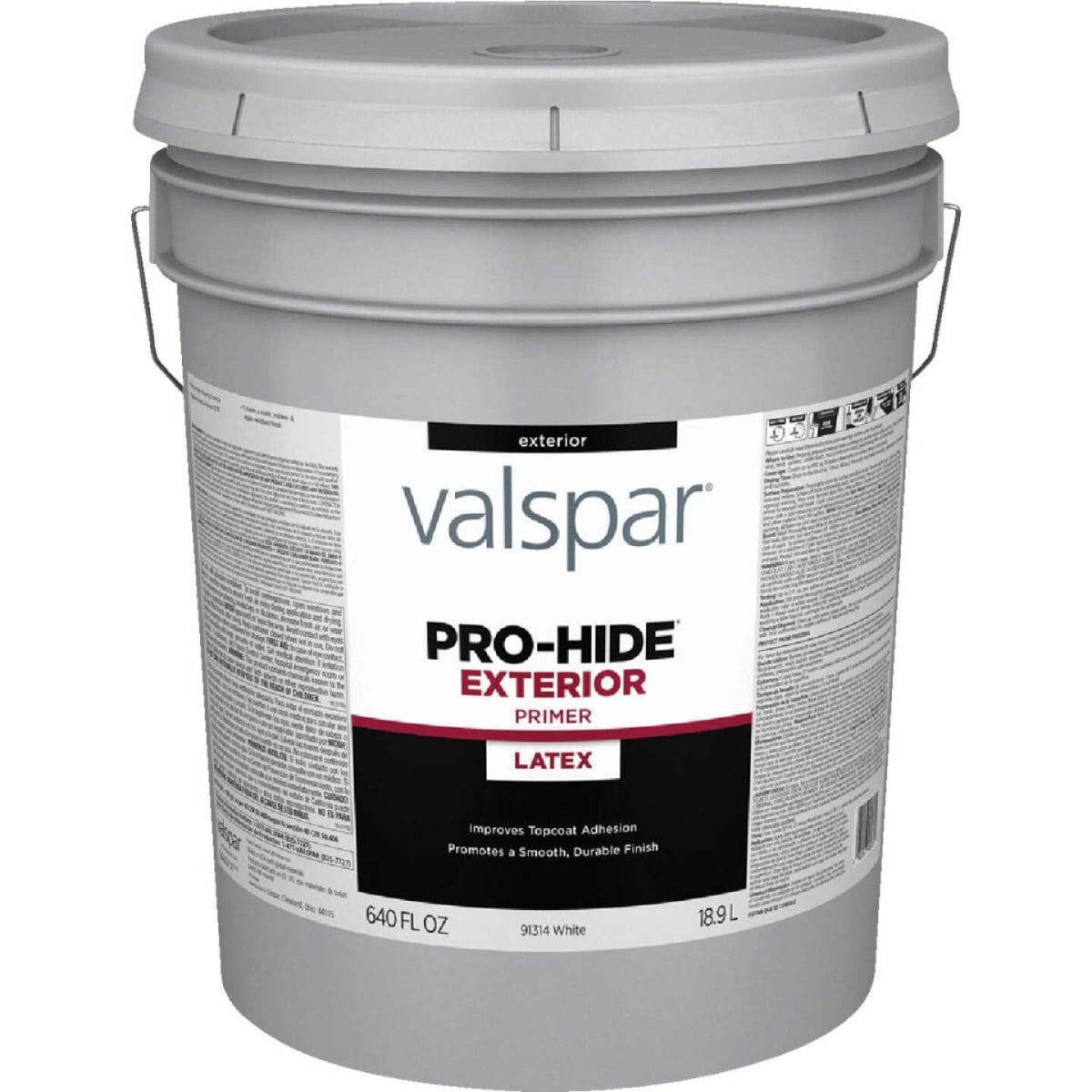 5 gal Pro-Hide White Exterior Primer