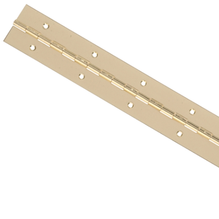 12 x 1.5 in. Continuous Hinge Brass