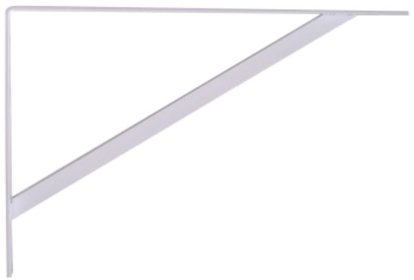 20 x 13 in. Shelf Bracket, White