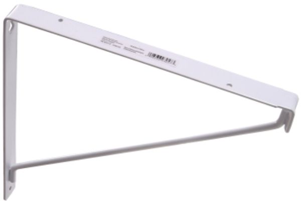 11 x 11 in. Closet Shelf Bracket, White