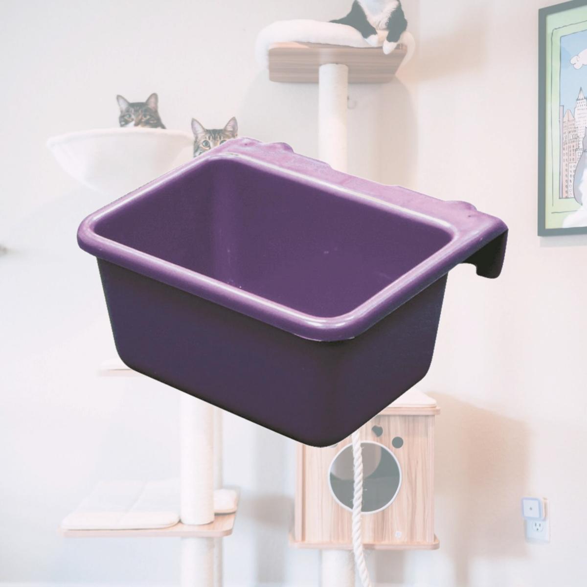 Picture of Tuff Stuff Products MFH-PR Mini Hook Over Feeder, Purple