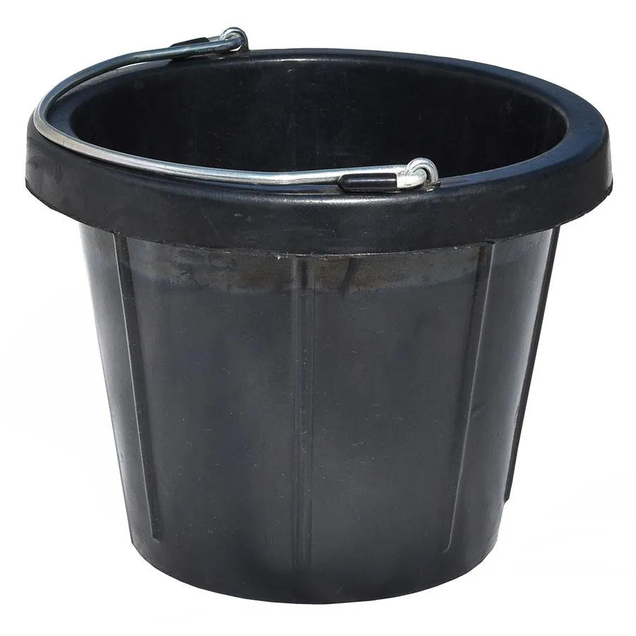 Picture of Tuff Stuff Products RB-BR12 12 qt. Rubber Round Bucket