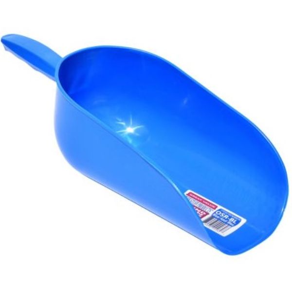Picture of Tuff Stuff Products OSR-BL Round Open Scoop, Blue