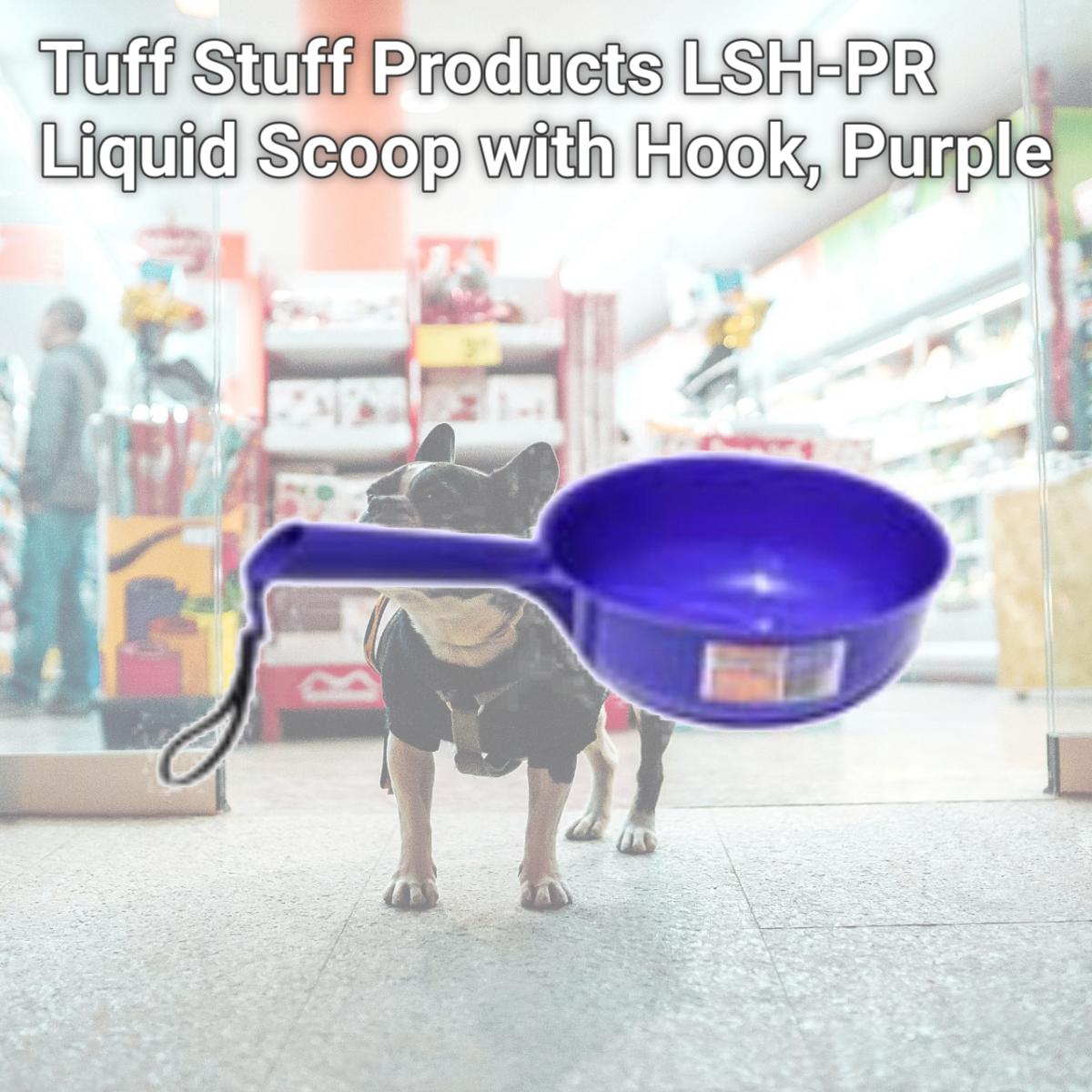 Picture of Tuff Stuff Products LSH-PR Liquid Scoop with Hook, Purple